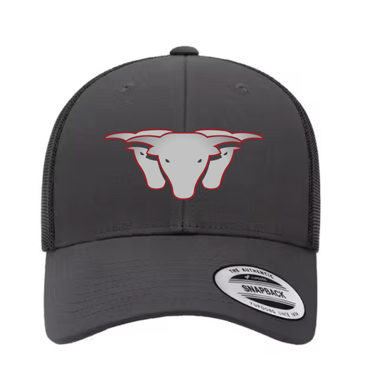 NORTH COUNTRY BEEF EMBROIDERED RETRO TRUCKER HAT